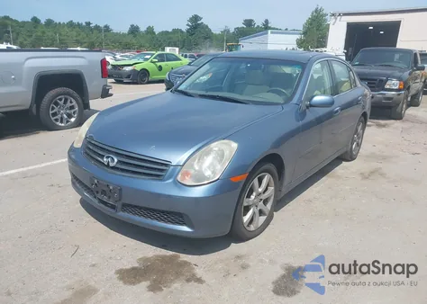 2006 Infiniti G35X from USA, damaged, VIN JNKCV51F46M615892